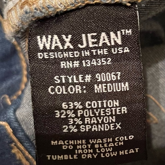 Gently used wax jeans, butt I love you - Picture 7 of 7
